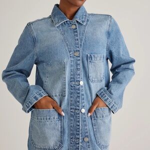 Quince Blue Denim Chore Jacket